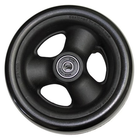 New Solutions 5 x 1.5 in. Hollow3 Spoke Composite Caster Wheel with 0.32 in. Bearings Wheelchair NE382279